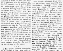 «Balzac et son génie»