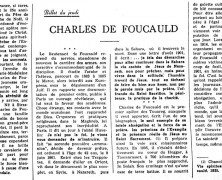 «Charles de Foucauld»