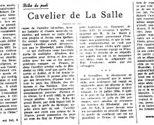 «Cavelier de La Salle»