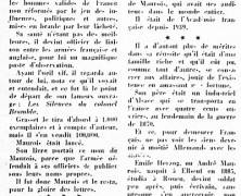 «Mort d’André Maurois, à l’âge de 82 ans»