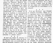 «Paul Claudel, poète catholique et diplomate»