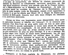 «Plus à l’ouest: De Cleveland à Cedar Falls, Iowa»