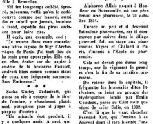 «L’homme d’esprit que fut Alphonse Allais»