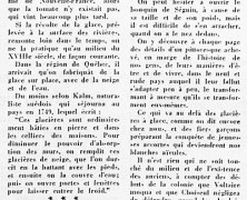 «La vie de nos gens, il y a 200 ans et plus»