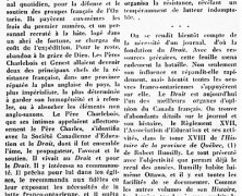 «La résistance française dans l’Ontario et le Droit»