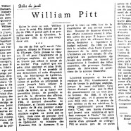«William Pitt»
