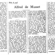 «Alfred de Musset»