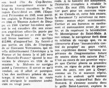 «Jacques Cartier, capitaine du roi»