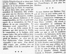 «Un roman du Bengale, dû à une Canadienne»