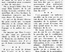 «C’est une découverte que de connaître un peu Rina Lasnier»