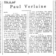 «Paul Verlaine»