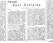 «Paul Verlaine»