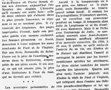 «Bernardin de Saint-Pierre, père de Paul et Virginie»