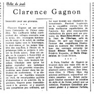 «Clarence Gagnon»