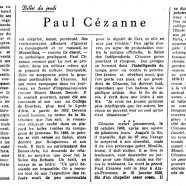 «Paul Cézanne»