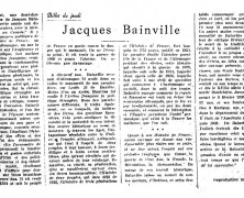 «Jacques Bainville»