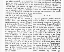 «Mort d’Eugène O’Neill, le dramaturge américain»