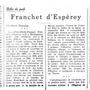 «Franchet d’Espérey»