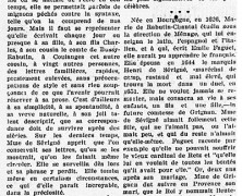 «Mme de Sévigné, écrivain sans le savoir»