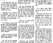 «Un recueil de poèmes et proses de Monseigneur Félix-Antoine Savard, qui ajoute peu de chose à sa gloire»