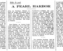 «À Pearl Harbor»