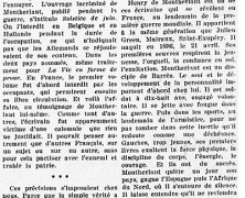 «Montherlant»