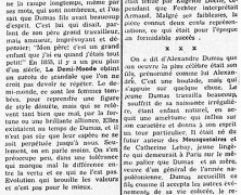 «Alexandre Dumas fils, son théâtre et son esprit»