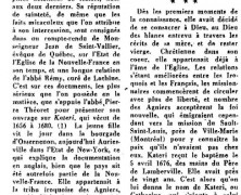 «Sur les pas de Kateri Tekakwitha la vierge iroquoise»