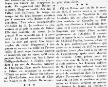 «Les « choses vues » de Victor Hugo»