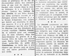 «Le « Journal » des Goncourt paraîtrait sans coupures»