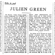 «Julien Green»
