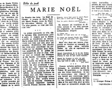 «Marie Noël»
