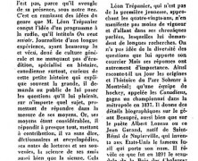 «M. Léon Trépanier sait tout ce que l’on veut savoir»