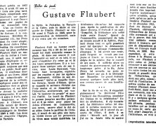 «Gustave Flaubert»