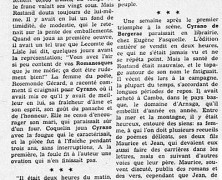 «L’auteur de L’Aiglon savait parler au peuple»