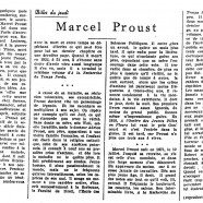 «Marcel Proust»