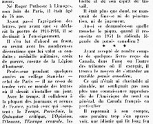 «André Thérive et son oeuvre, son mauvais mot»