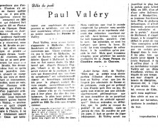 «Paul Valéry»