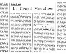 «Le Grand Meaulnes»