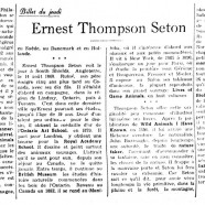 «Ernest Thompson Seton»