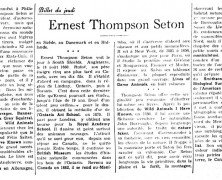 «Ernest Thompson Seton»