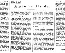 «Alphonse Daudet»