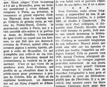 «Le long périple de Cocteau vers la simplicité»