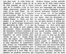 «Le docteur Wolfred Nelson et son temps»
