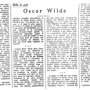 «Oscar Wilde»