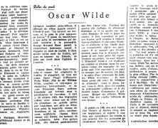 «Oscar Wilde»