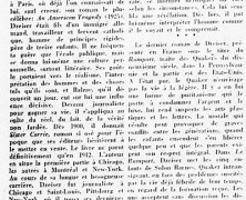 «Le dernier roman de Théodore Dreiser»