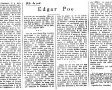 «Edgar Poe»