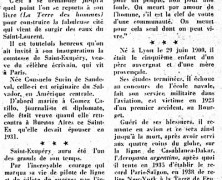 «Saint-Exupéry et la Terre des hommes»