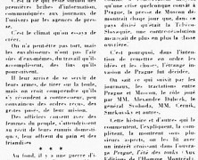 «Prague envahie par les chars d’assaut russes, à l’été 1968»